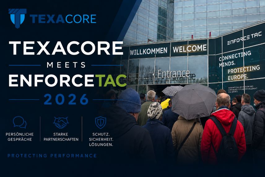 Die Enforce Tac 2026 wächst stetig und ist für Texacore die wertvollste Messe in Europa.